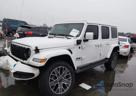 2024 Jeep Wrangler 4Xe Summit 4Xe z USA, uszkodzony, nr VIN 1C4RJXU61RW144419